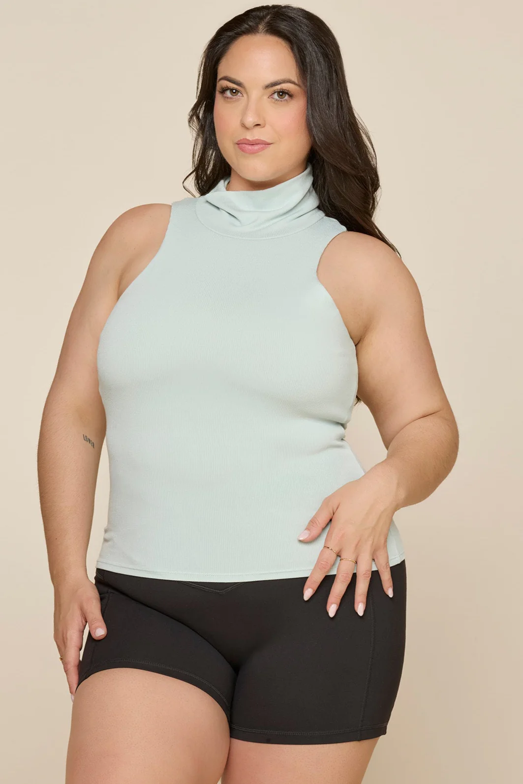 I Feel Cute Tank Top - Sea Spray - Image 2