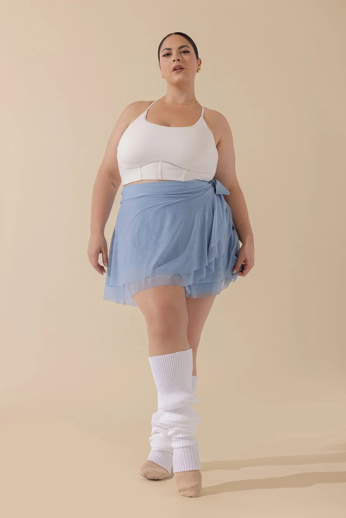 Juliet Wrap Skort - Blue Storm - Image 5