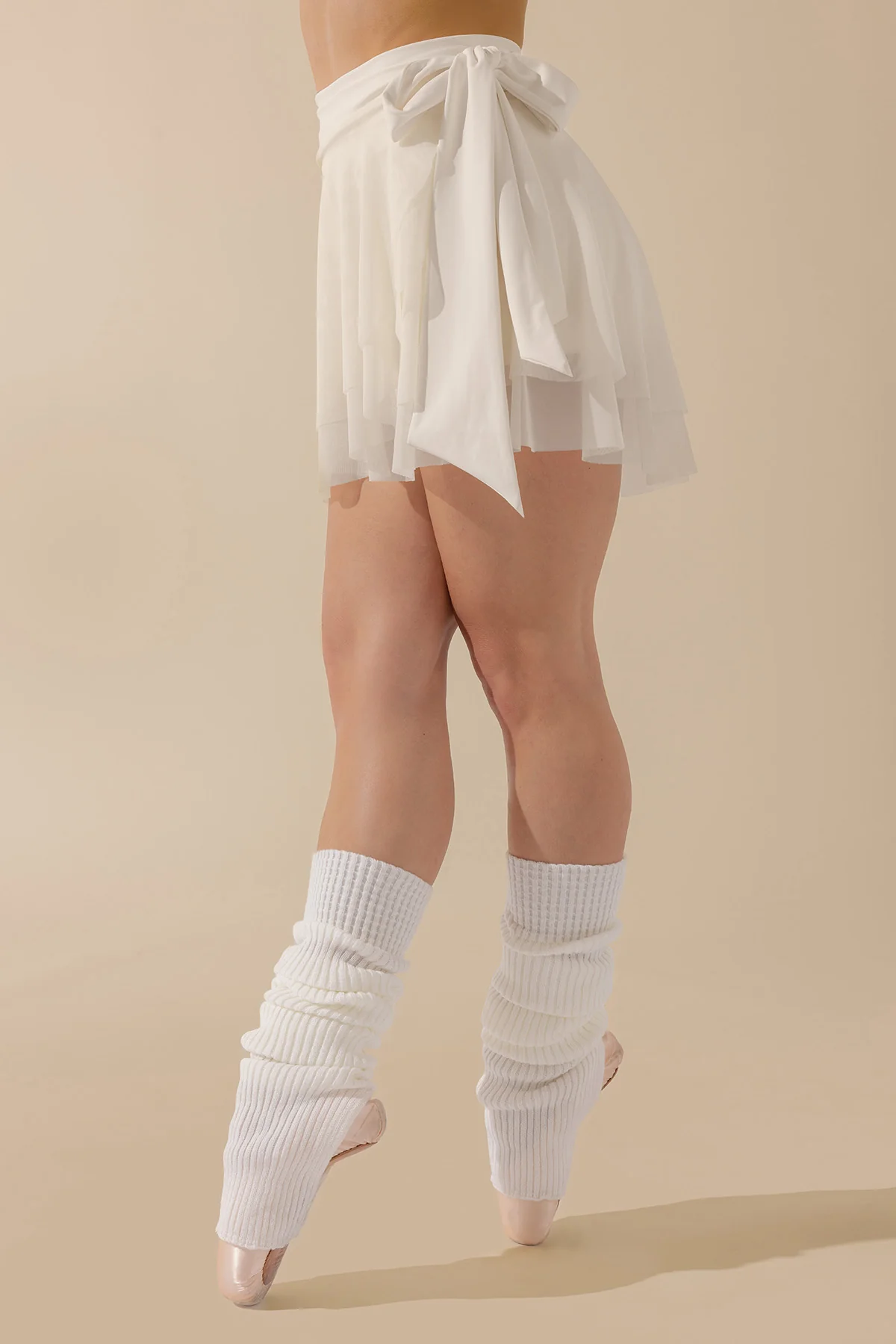 Juliet Wrap Skort - Cream - Image 5