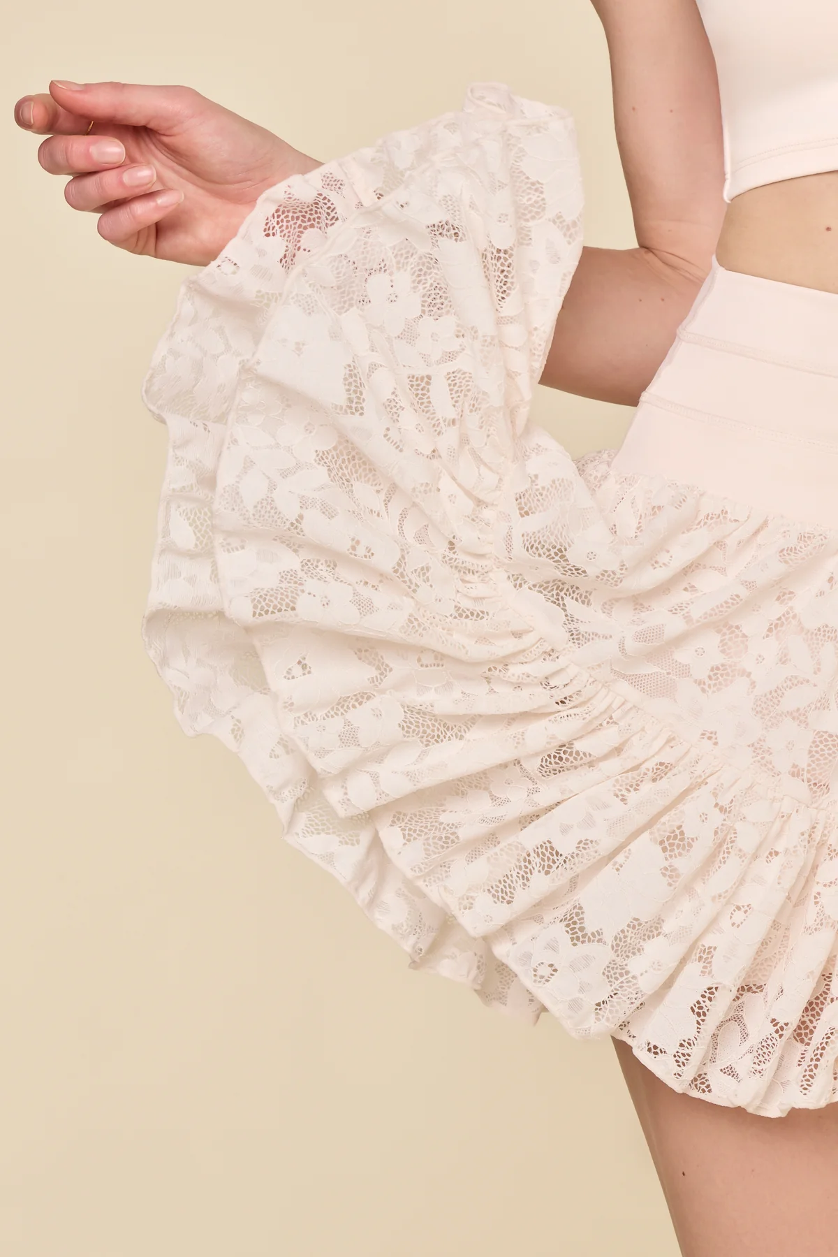 Lace Pirouette Skort - Tutu Pink - Image 7