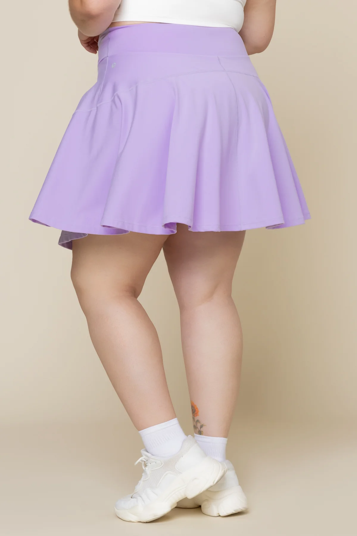 Crisscross Hourglass® Twirl Skort (Longer) - Digital Lavender - Image 9