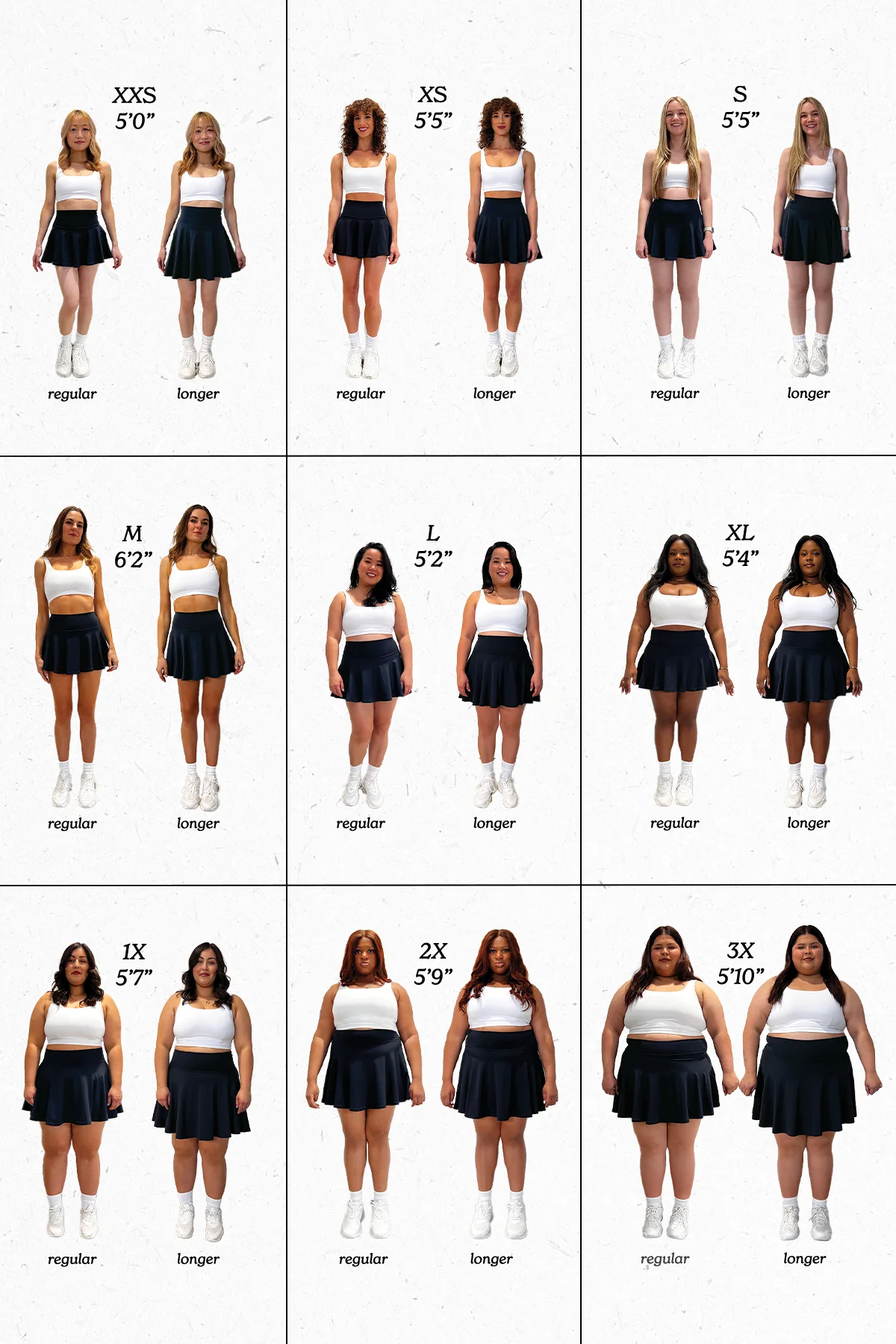 Twirl Skort (Longer) - Black - Image 13