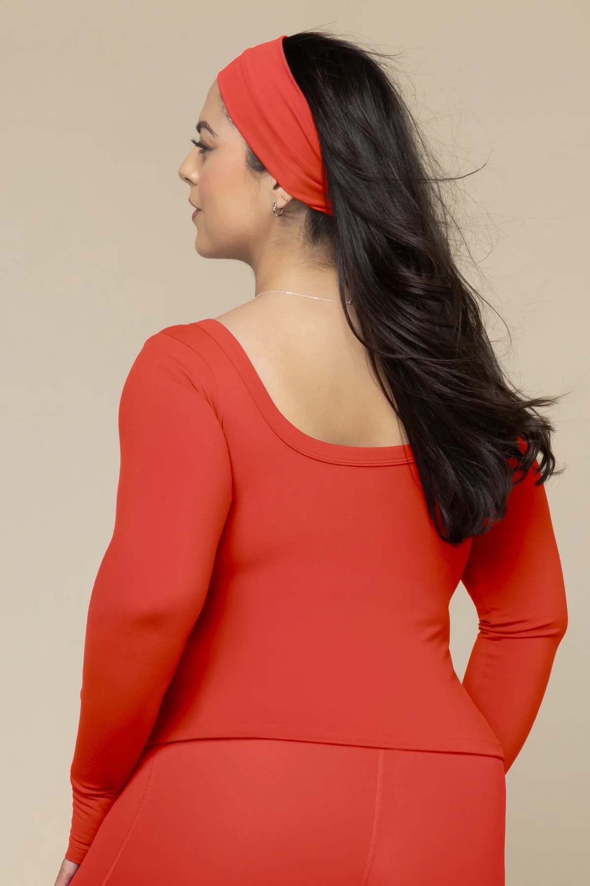 Your Favorite Reversible Long Sleeve Top - Cayenne - Image 4