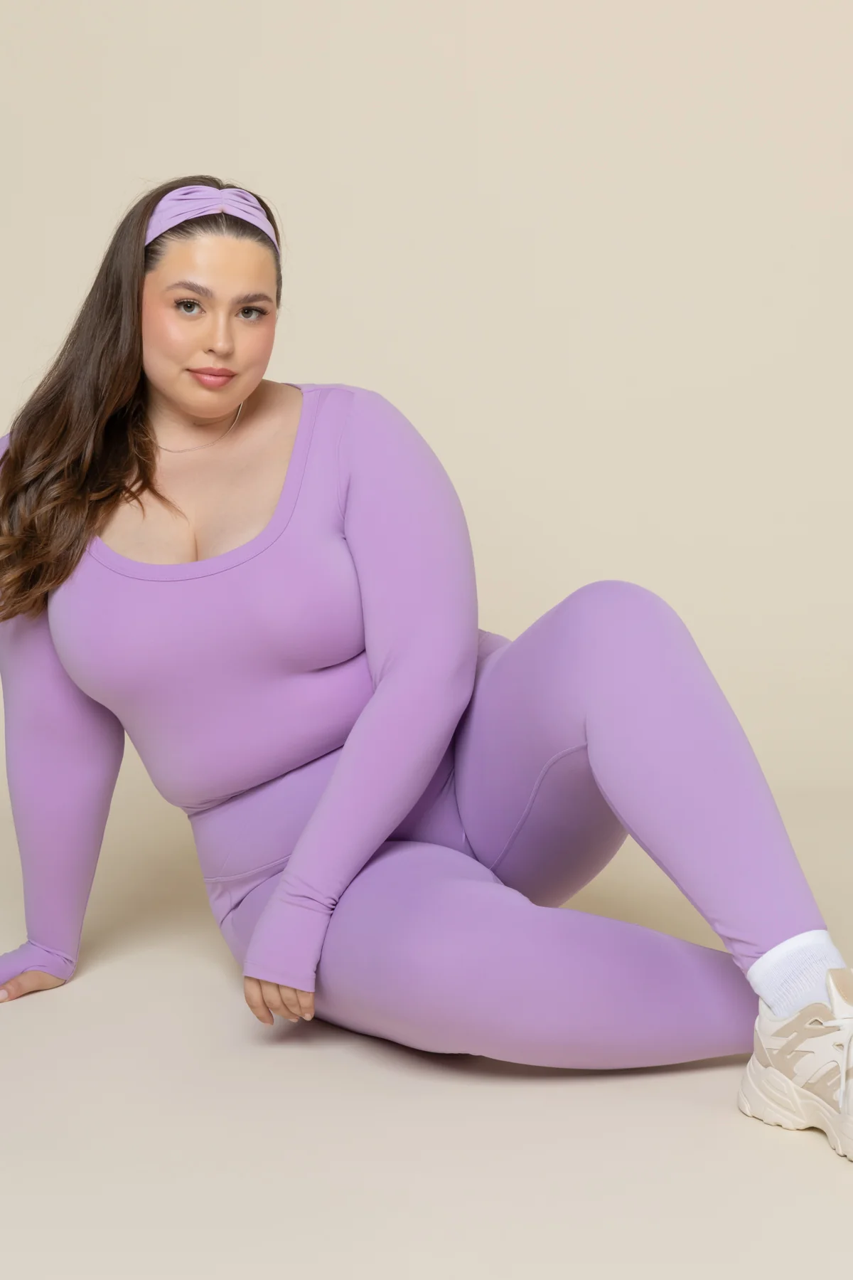 Your Favorite Reversible Long Sleeve Top (Cropped) - Mystic Purple - Image 8