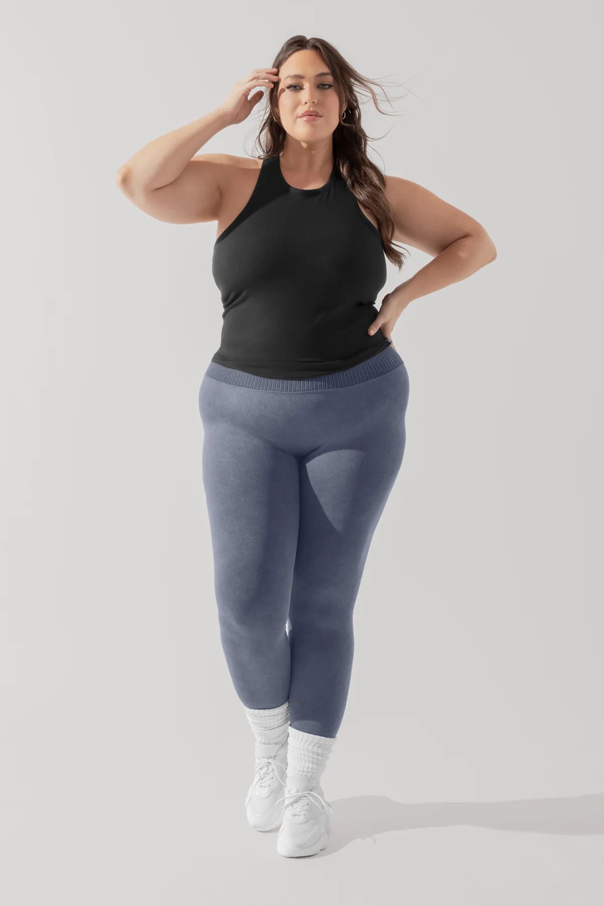 Not Your Typical Tank (Built-in Bra) - Black - Image 4