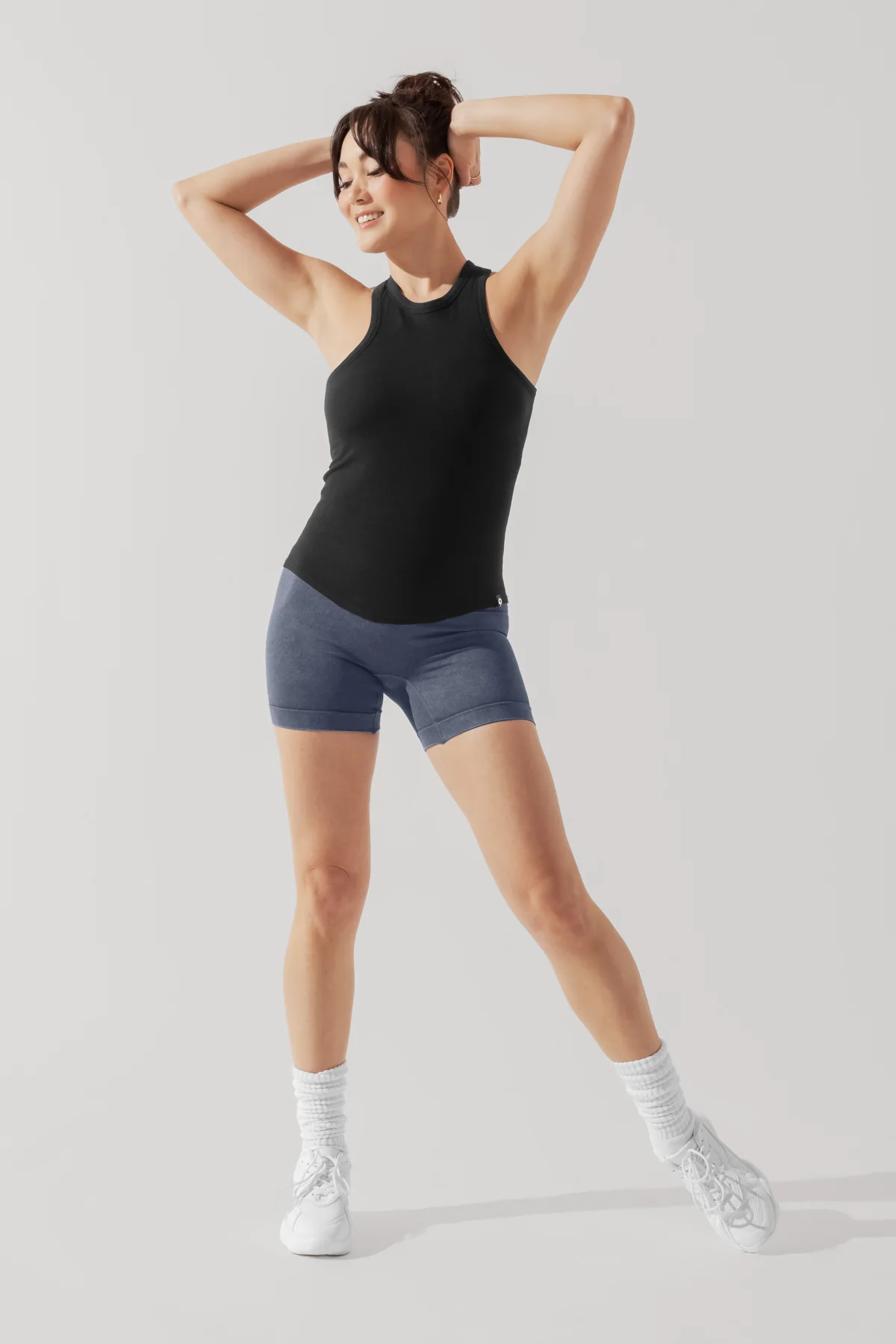 Not Your Typical Tank (Built-in Bra) - Black - Image 7