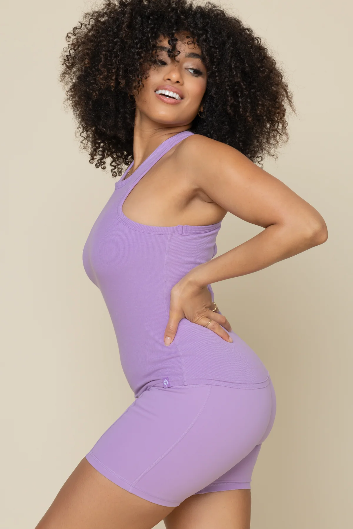 Not Your Typical Tank (Built-in Bra) - Mystic Purple - Image 4