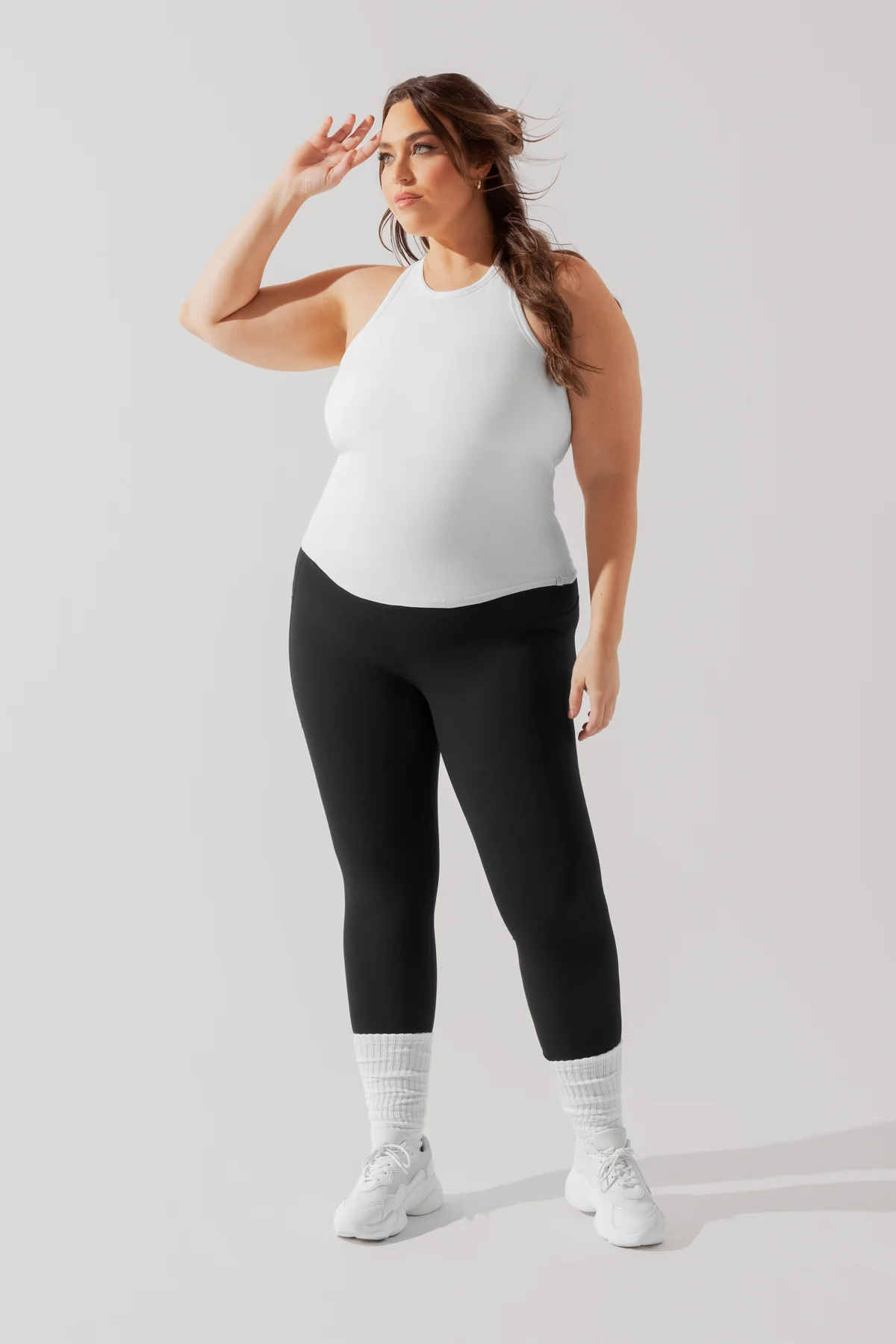 Not Your Typical Tank (Built-in Bra) - White - Image 5