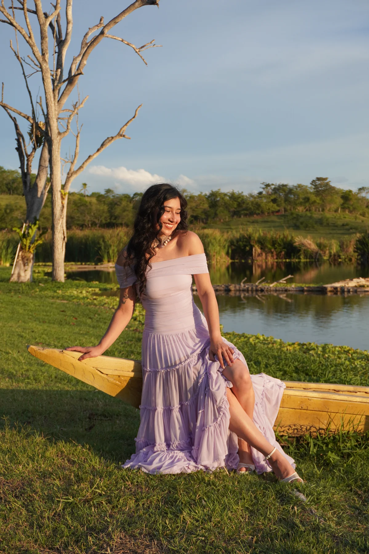 Off the Shoulder Tiered Gown by TransformationsbyTracy - Pattern Only - Image 2