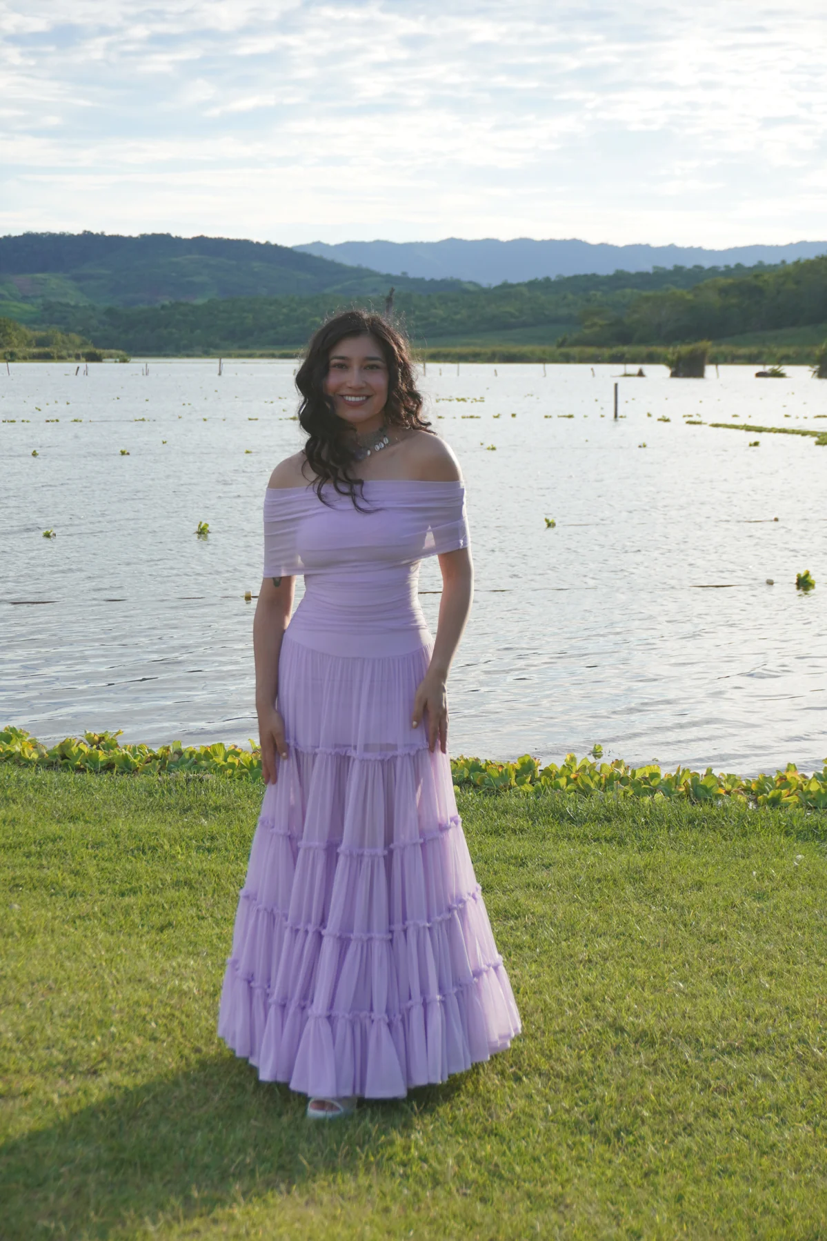Off the Shoulder Tiered Gown by TransformationsbyTracy - Pattern Only - Image 5