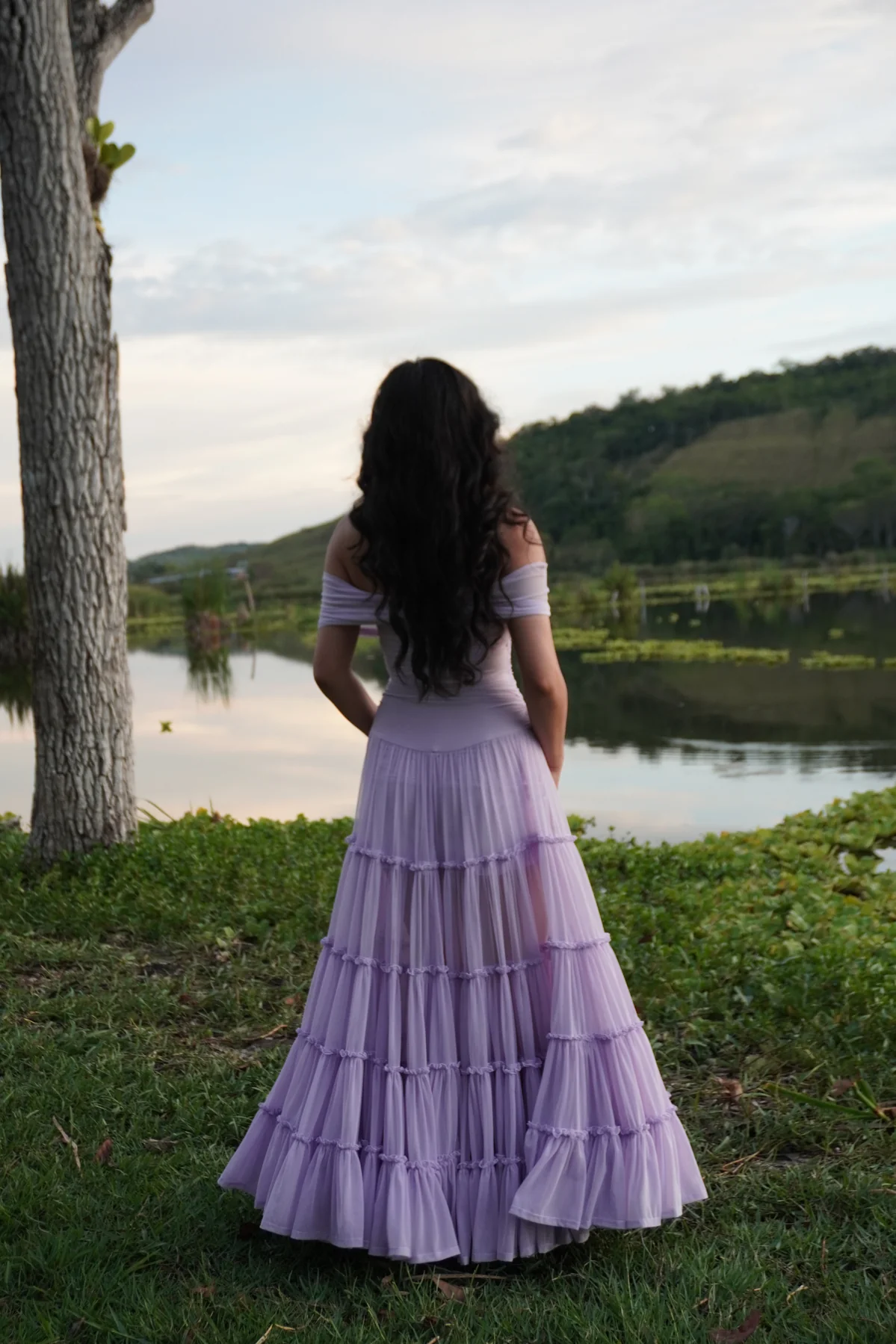 Off the Shoulder Tiered Gown by TransformationsbyTracy - Pattern Only - Image 6