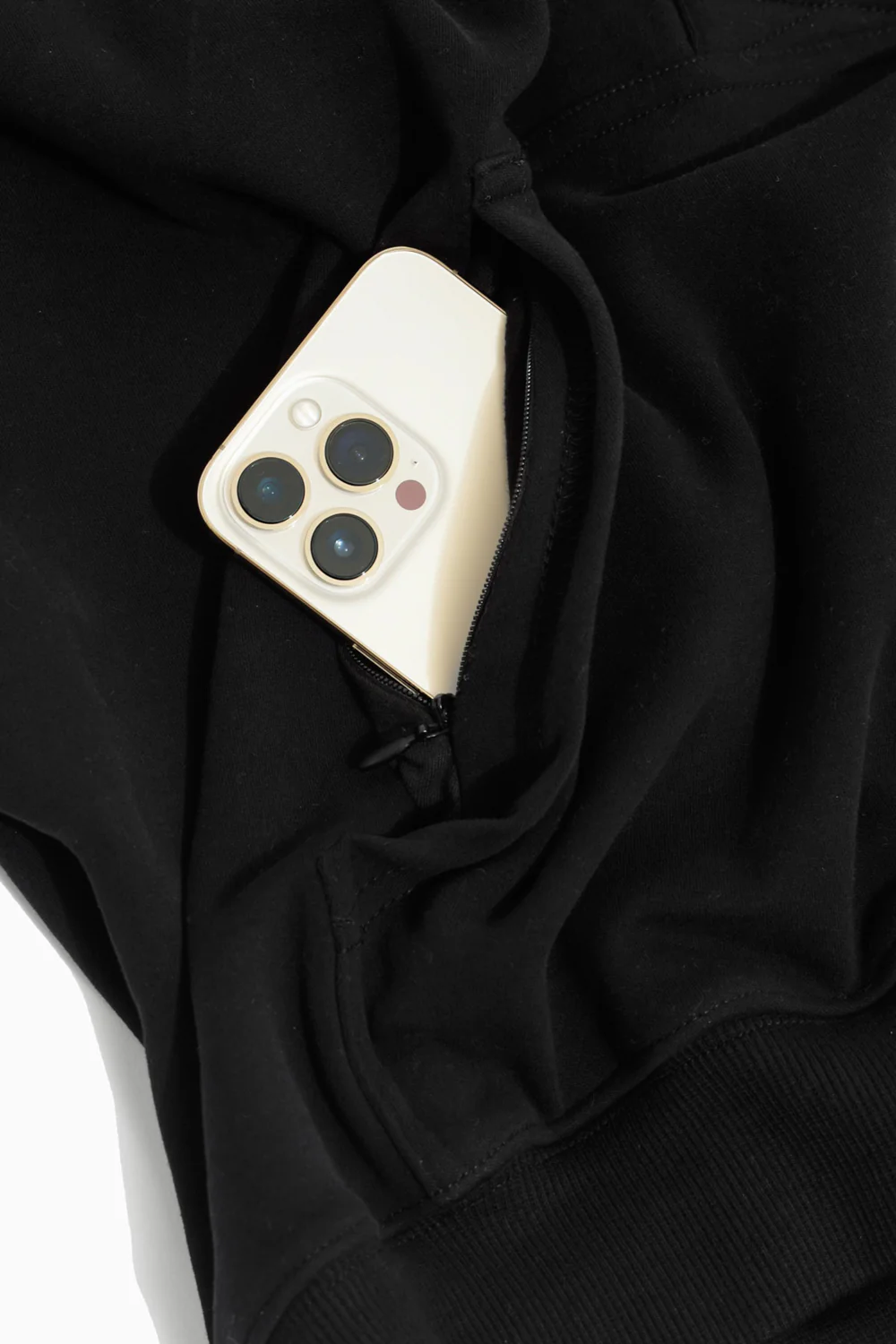 Ooey Gooey Half Zip Sweater - Black - Image 10