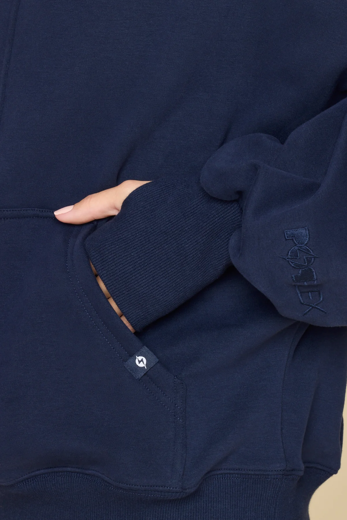 Ooey Gooey Half Zip Sweater - Cosmic Navy - Image 7