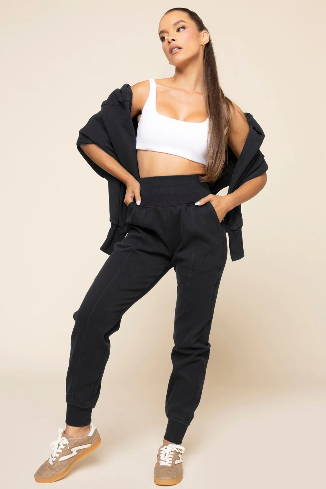 Ooey Gooey Jogger - Black - Image 2