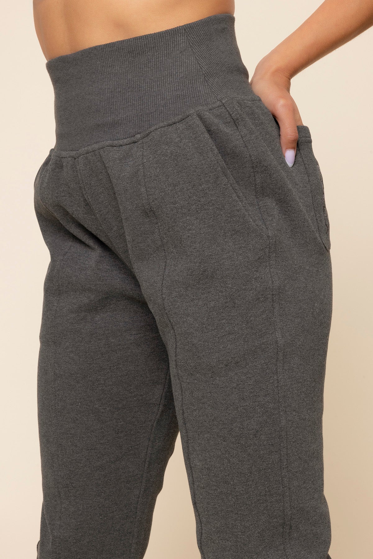 Ooey Gooey Jogger - Charcoal Heather - Image 2
