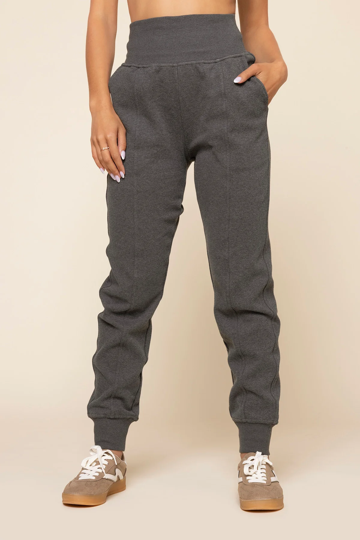 Ooey Gooey Jogger - Charcoal Heather - Image 7
