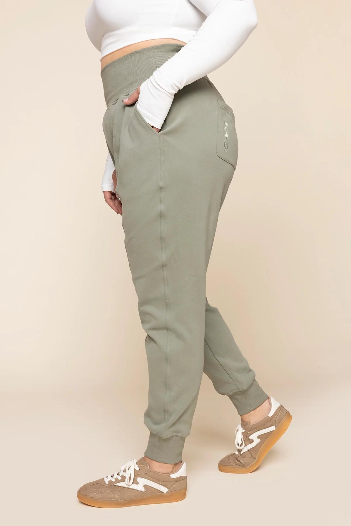 Ooey Gooey Jogger - Light Sage - Image 6