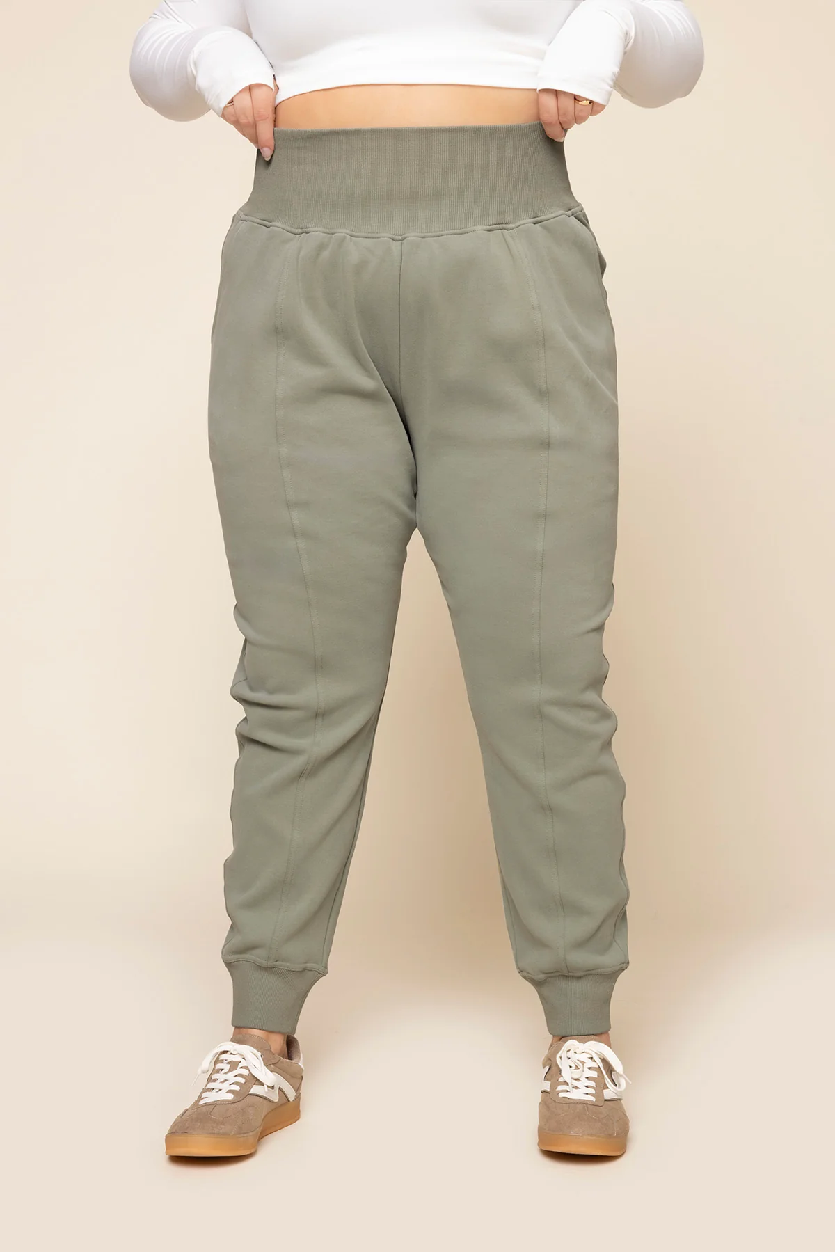 Ooey Gooey Jogger - Light Sage - Image 9
