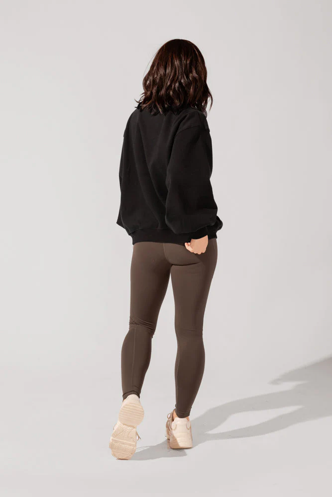 Ooey Gooey Mockneck Sweatshirt - Black - Image 10