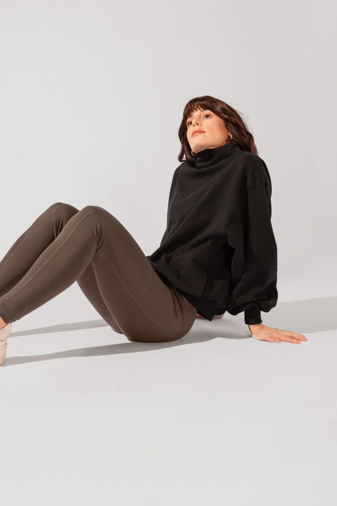 Ooey Gooey Mockneck Sweatshirt - Black - Image 11