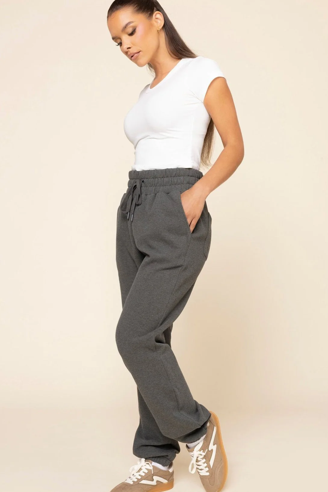 Ooey Gooey Sweatpant - Charcoal Heather - Image 5