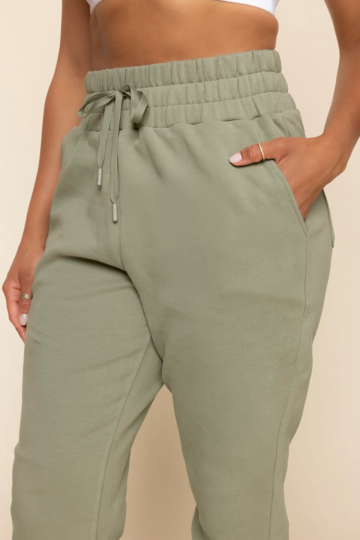 Ooey Gooey Sweatpant - Light Sage - Image 5