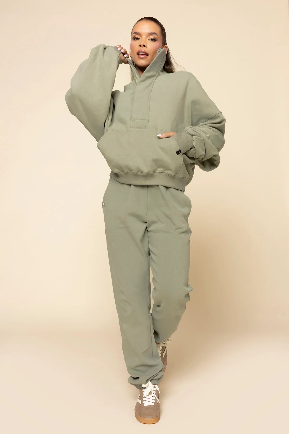 Ooey Gooey Sweatpant - Light Sage - Image 9
