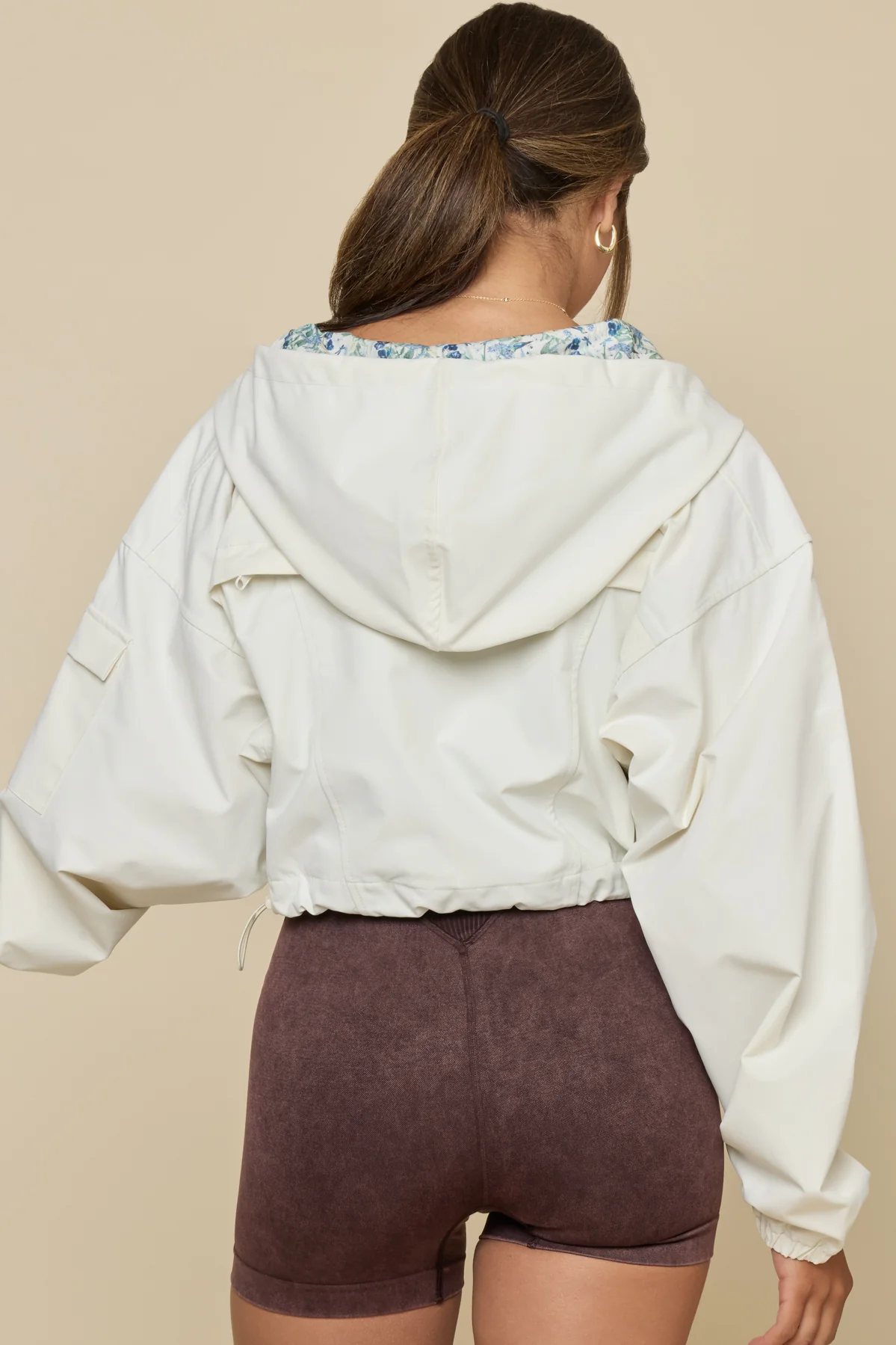 Packable Windbreaker - Coconut Cream - Image 10