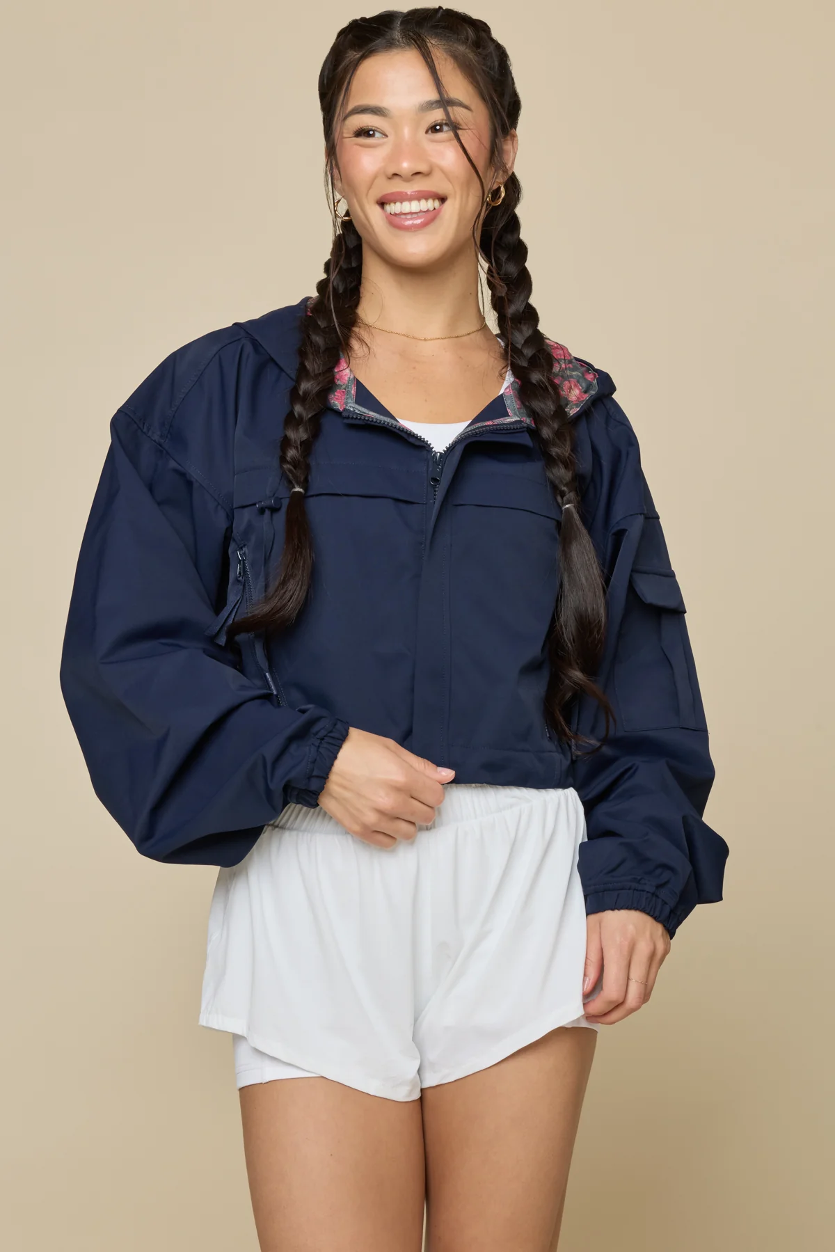 Packable Windbreaker - Cosmic Navy - Image 2