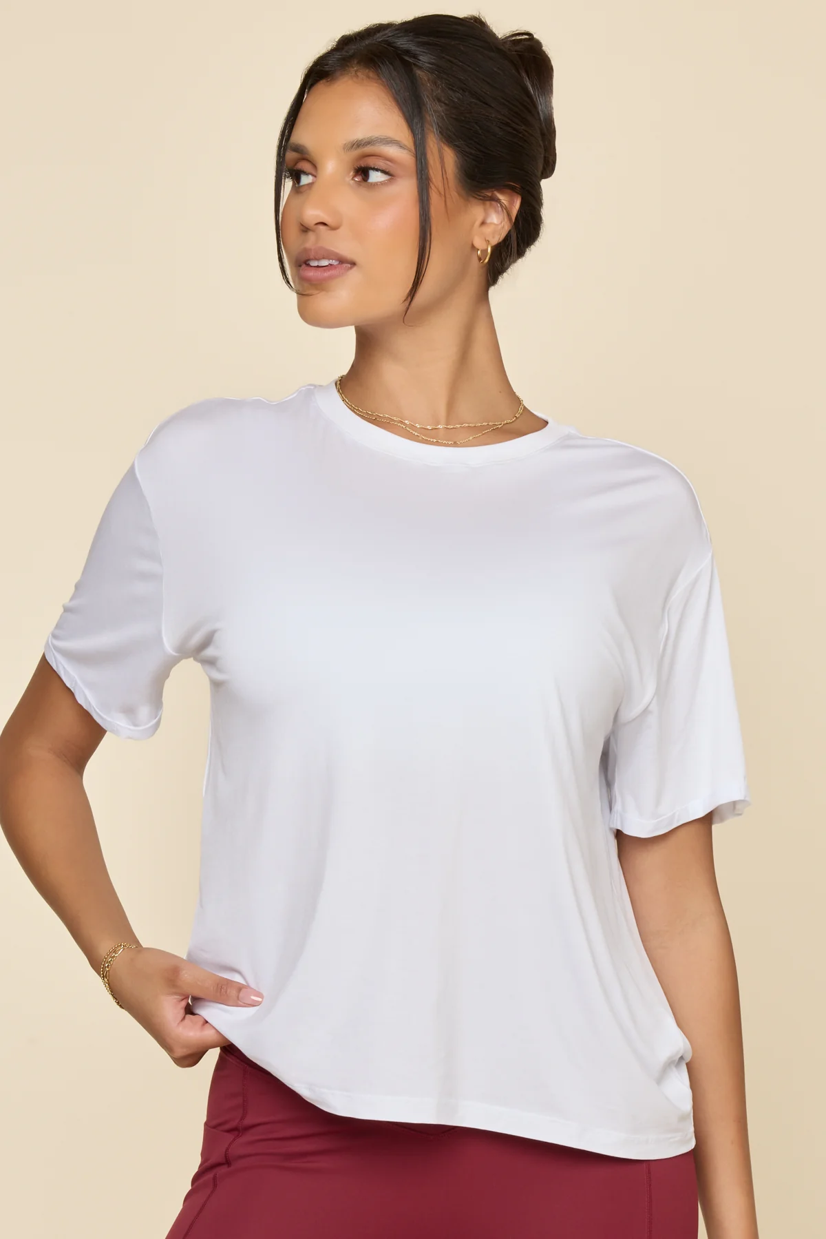 Perfect Boyfriend Tee - White - Image 5