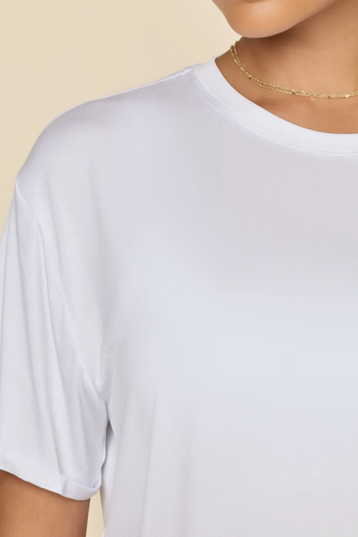 Perfect Boyfriend Tee - White - Image 7