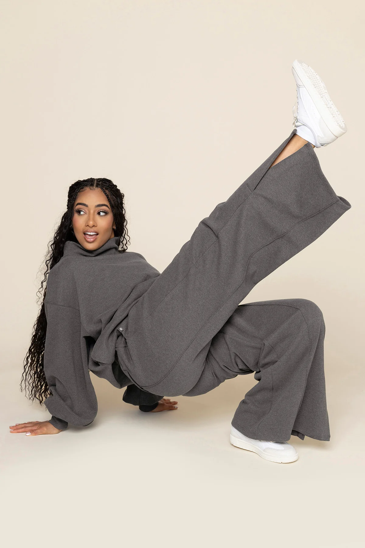 Perfect Plane Pants - Charcoal Heather - Image 10