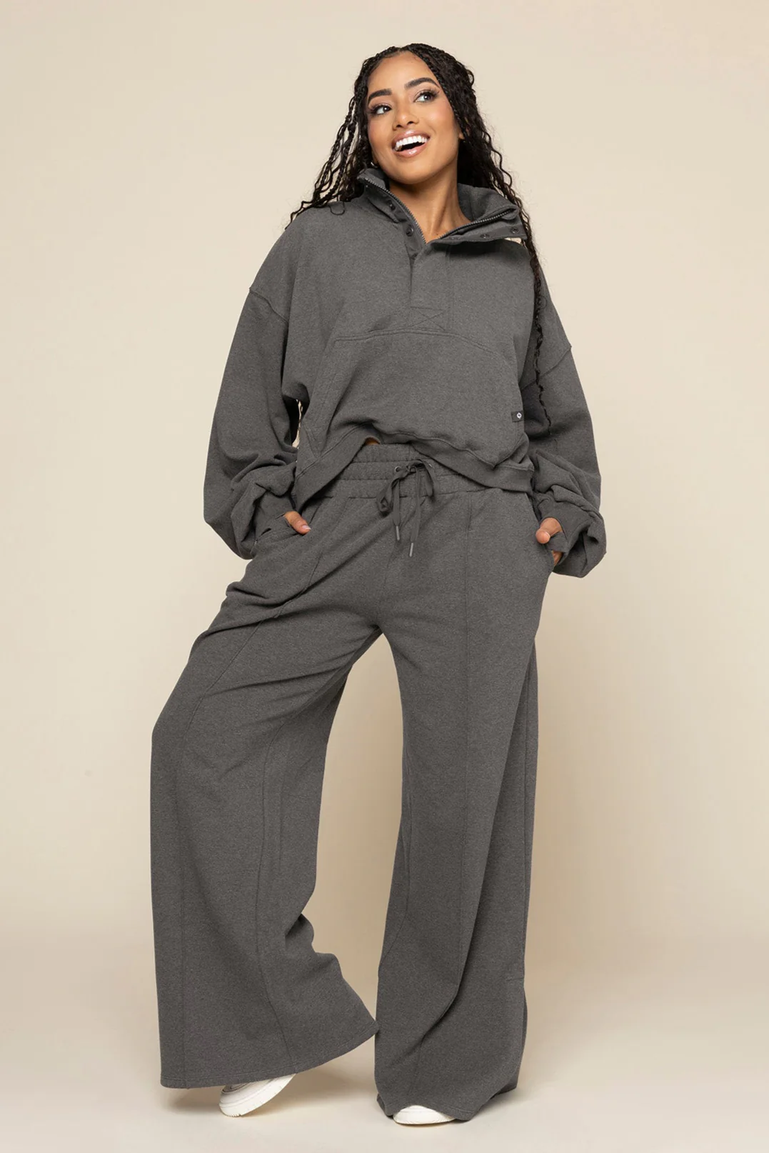 Perfect Plane Pants - Charcoal Heather - Image 8