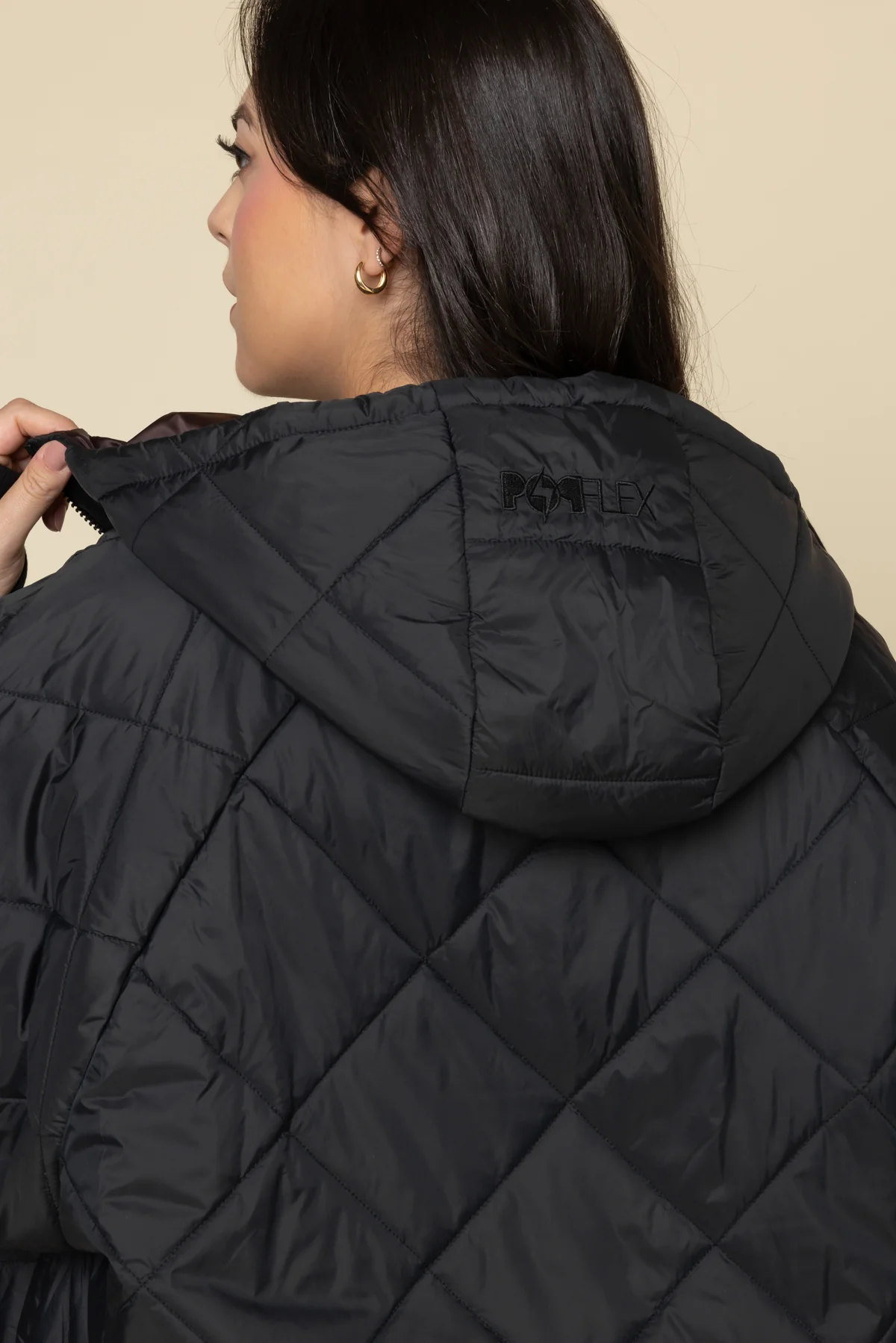 Pillow Packable Puffer Jacket - Black - Image 10