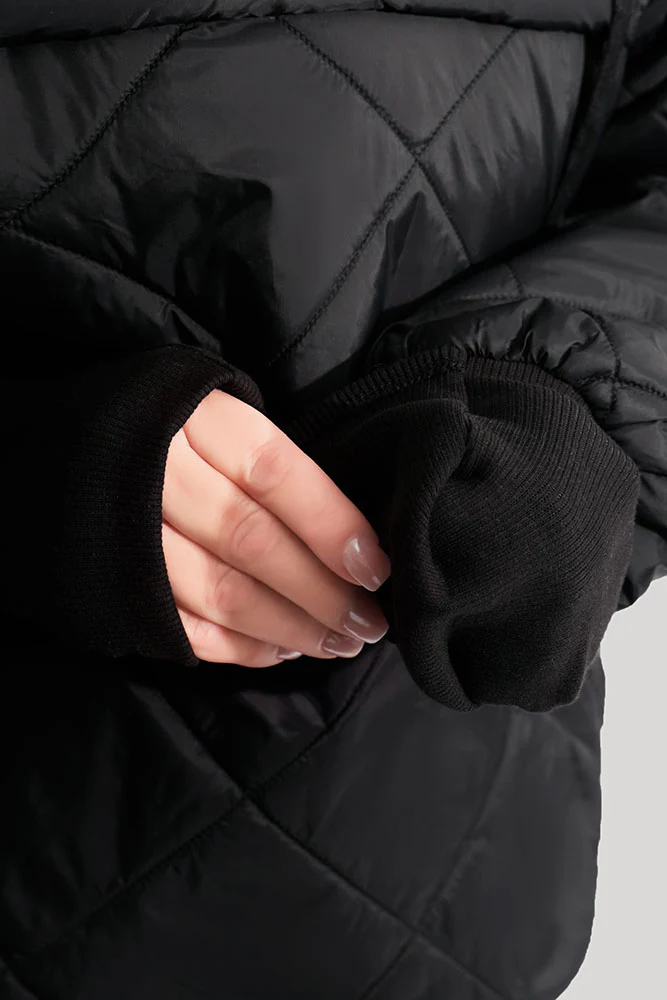 Pillow Packable Puffer Jacket - Black - Image 12