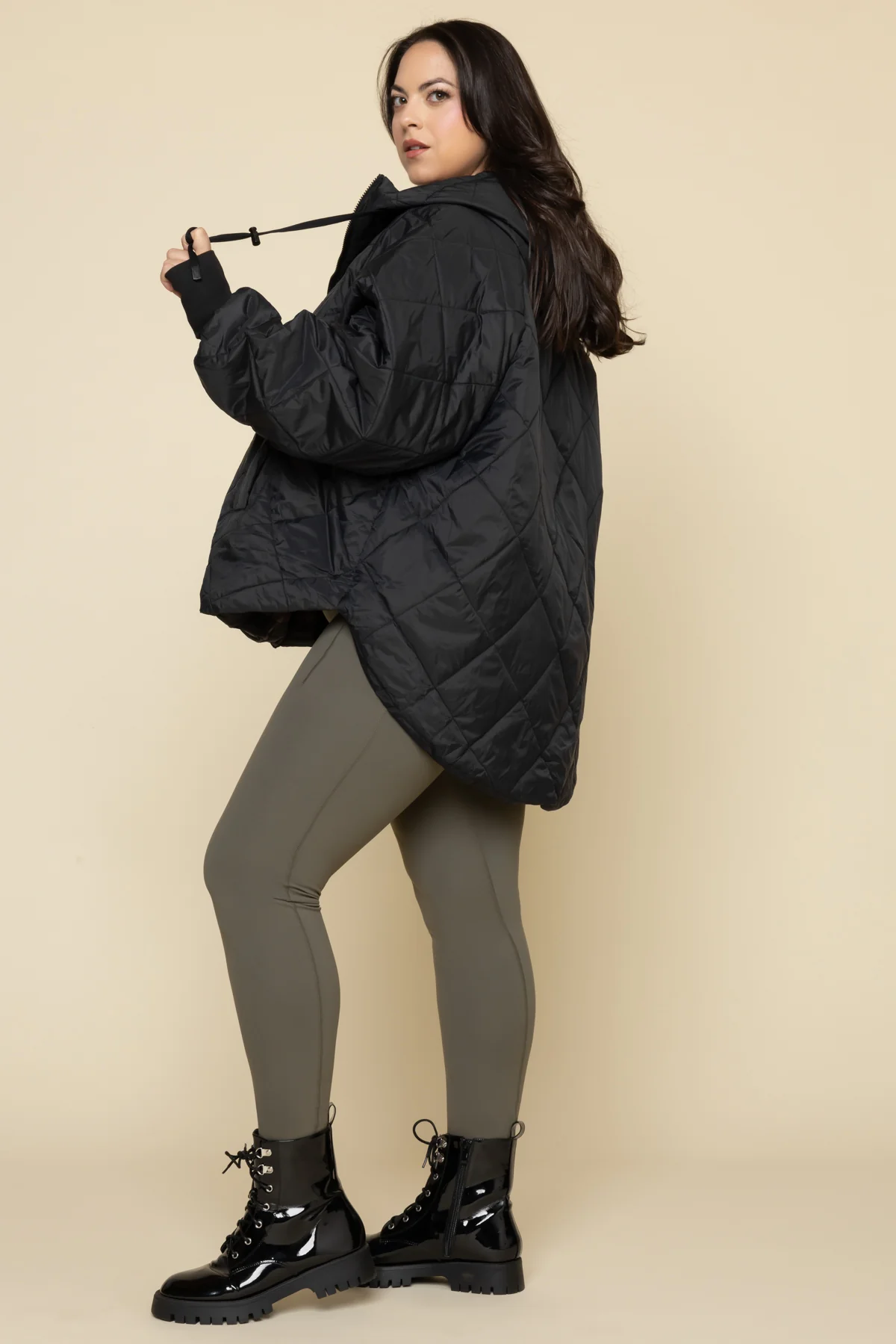 Pillow Packable Puffer Jacket - Black - Image 4