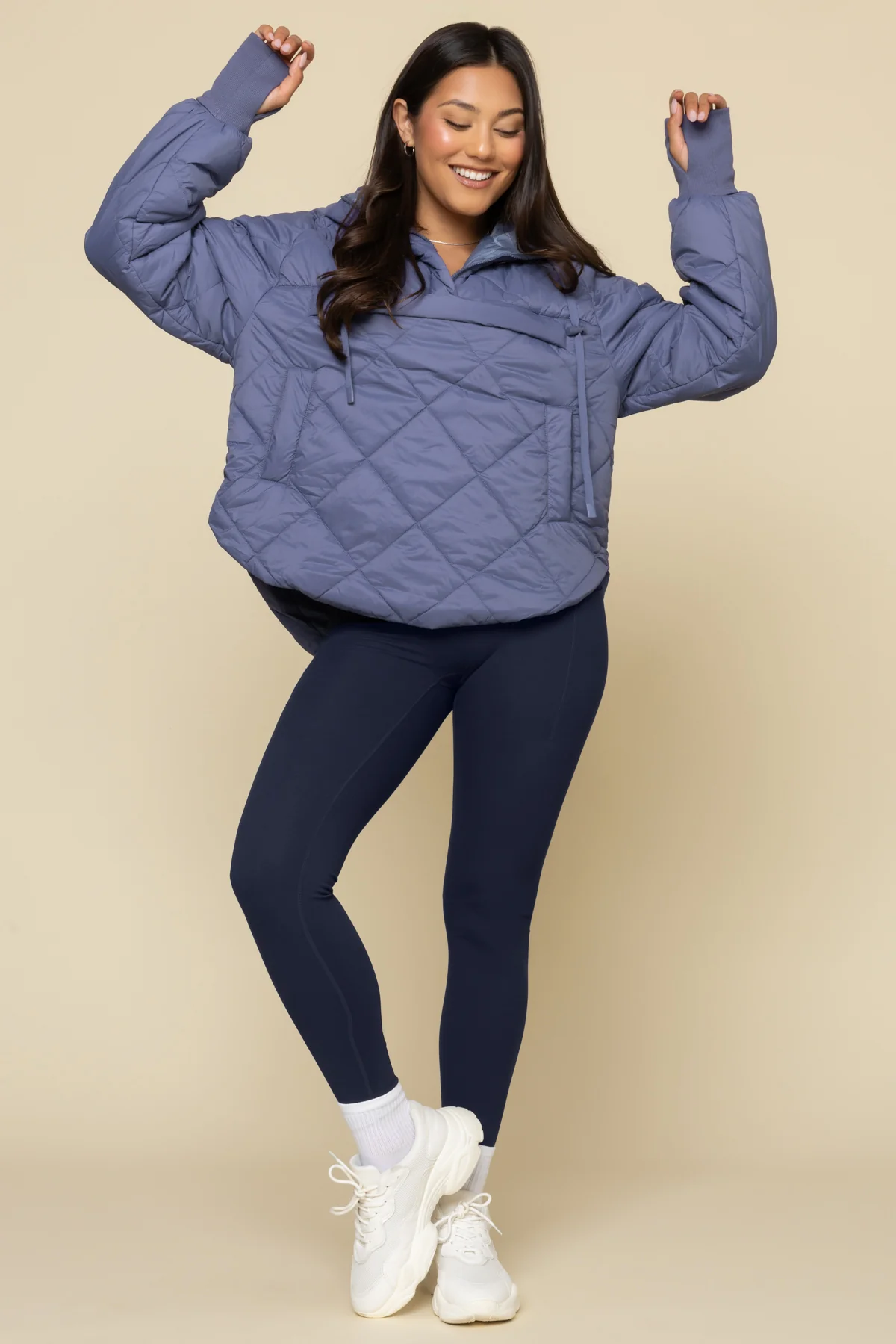 Pillow Packable Puffer Jacket - Blue Haze - Image 2