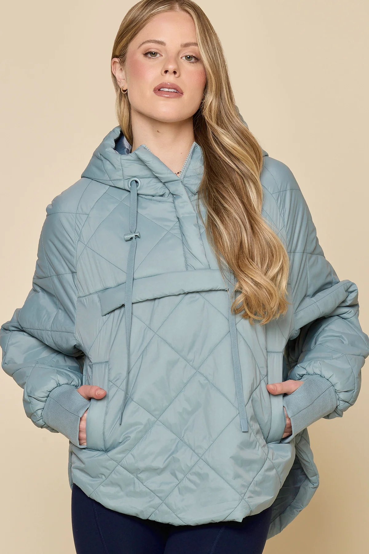 Pillow Packable Puffer Jacket - Cloudy Blue