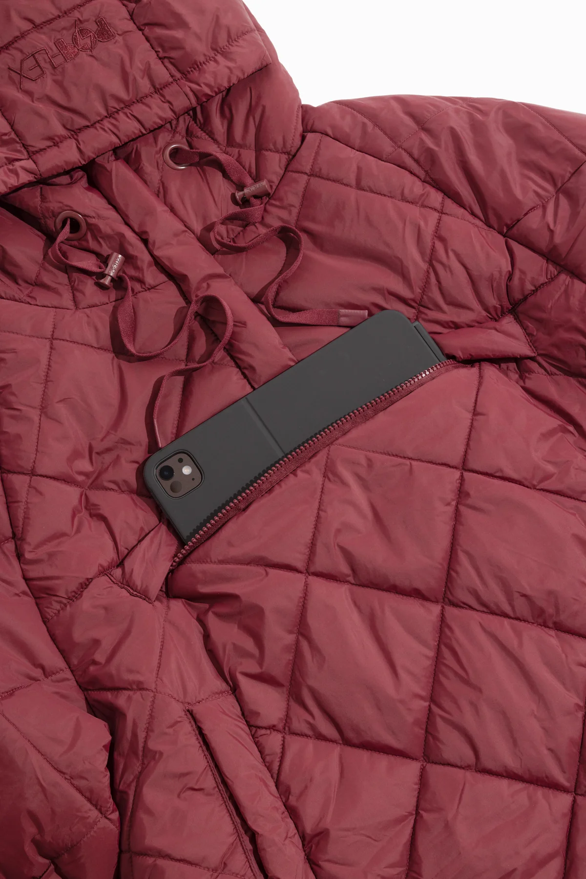 Pillow Packable Puffer Jacket - Crimson - Image 15