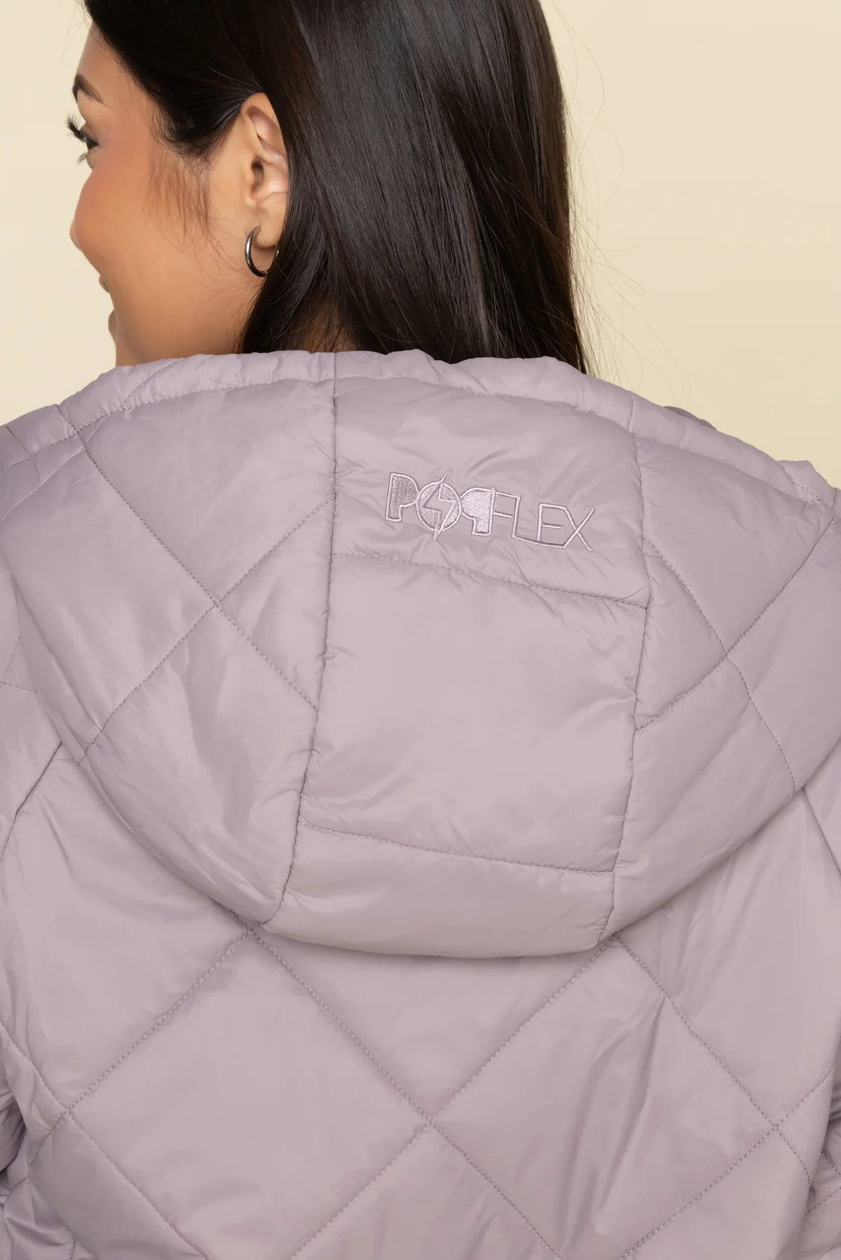 Pillow Packable Puffer Jacket - Dusty Mauve - Image 10