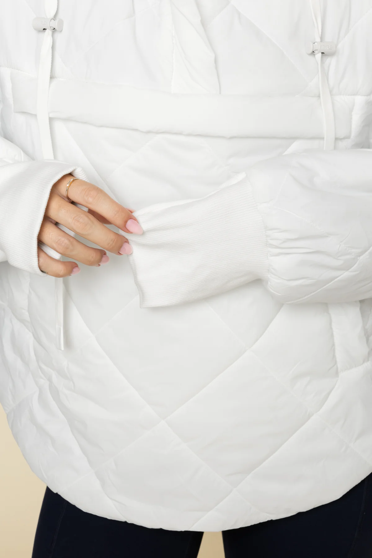 Pillow Packable Puffer Jacket - White - Image 10