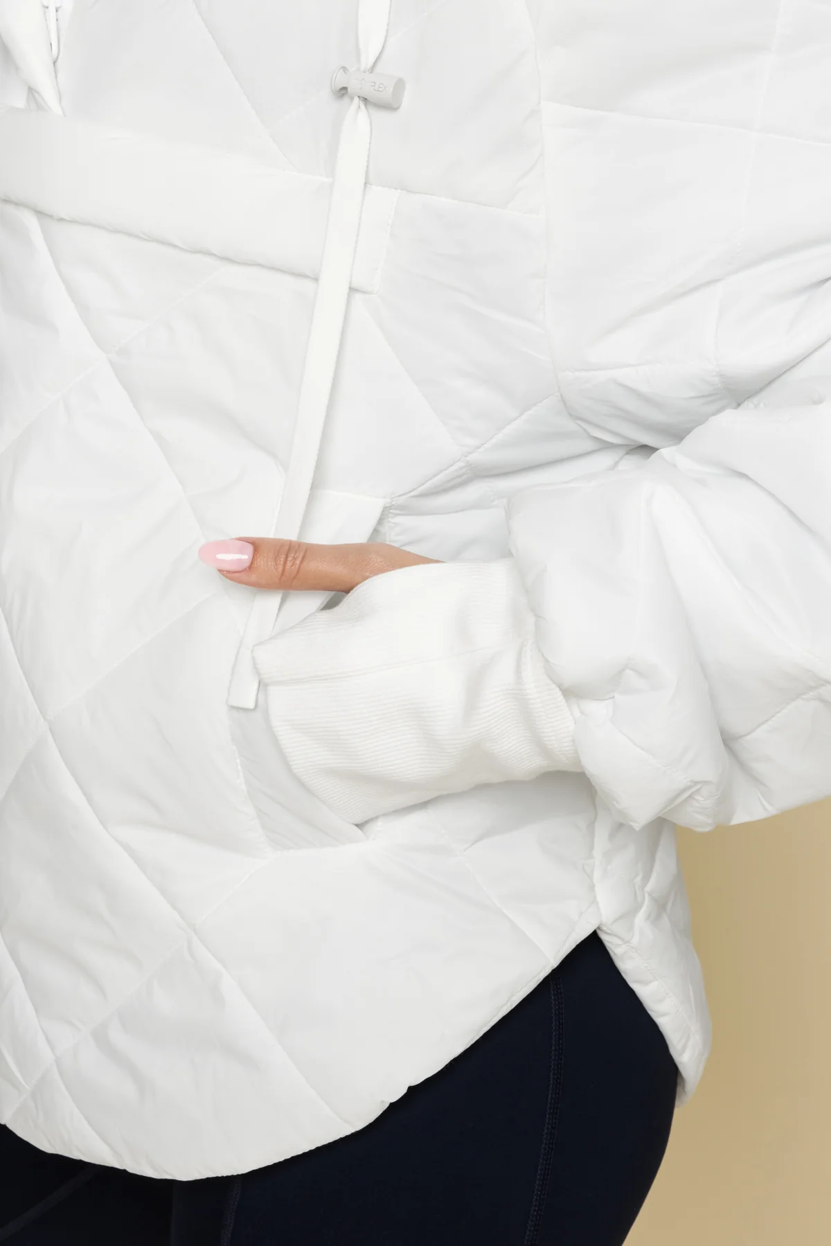 Pillow Packable Puffer Jacket - White - Image 7