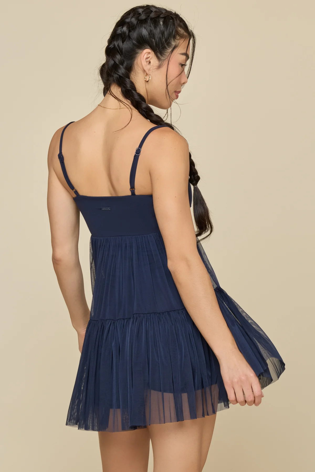 Pirouette Babydoll Dress - Peacoat Navy - Image 8