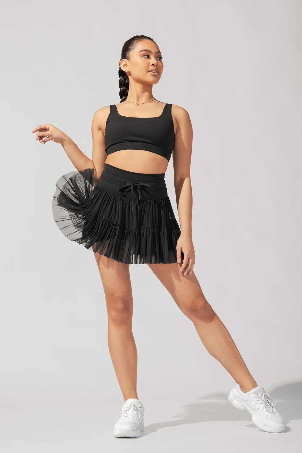 Pirouette Skort - Black - Image 11