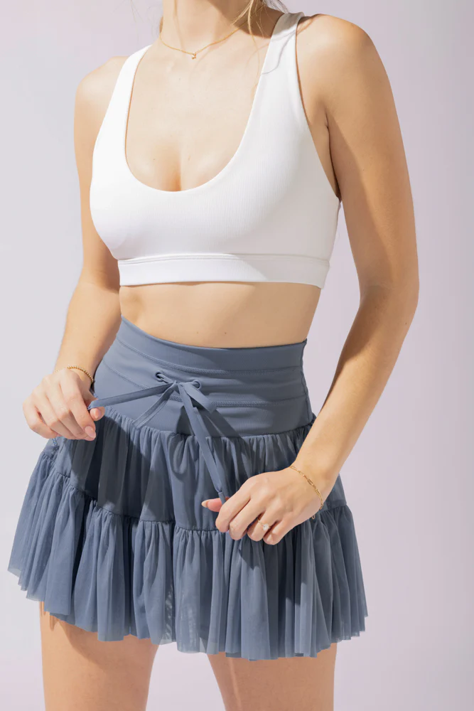 Pirouette Skort - Blue Mist - Image 10