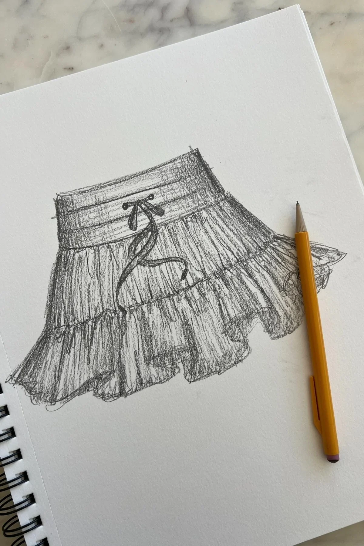Pirouette Skort - Ivory - Image 3