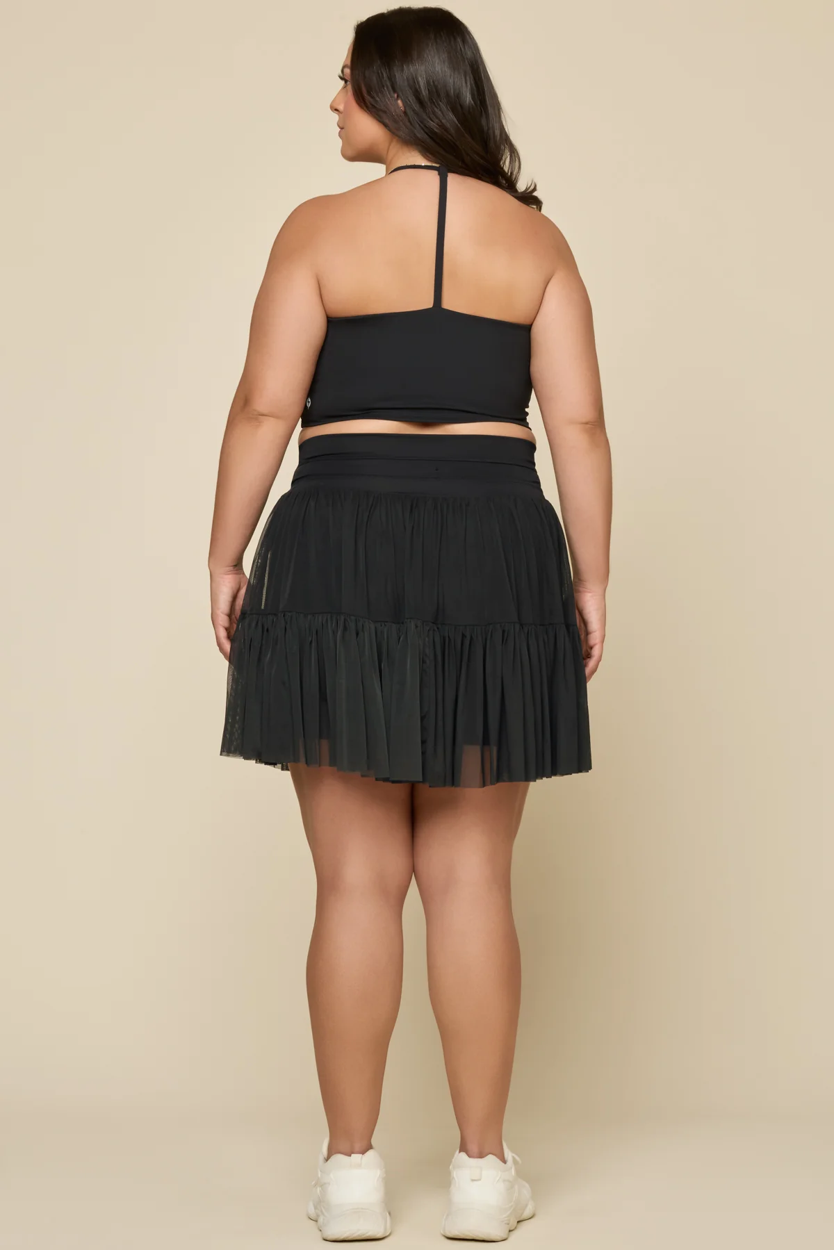 Pirouette Skort (Longer) - Black - Image 9