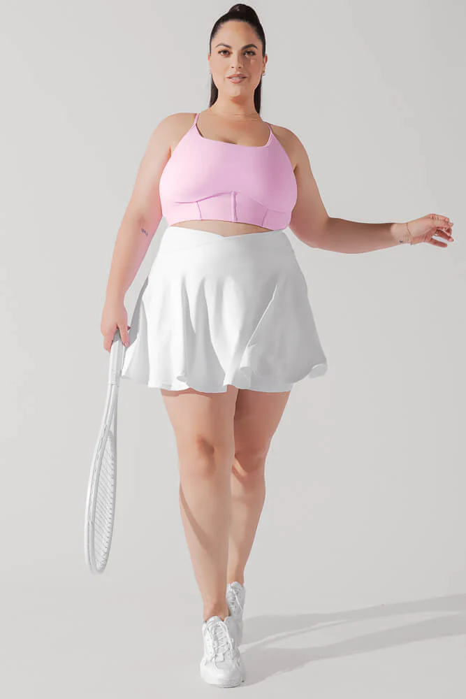 Plié Corset Crop Bralette - Bubblegum - Image 4