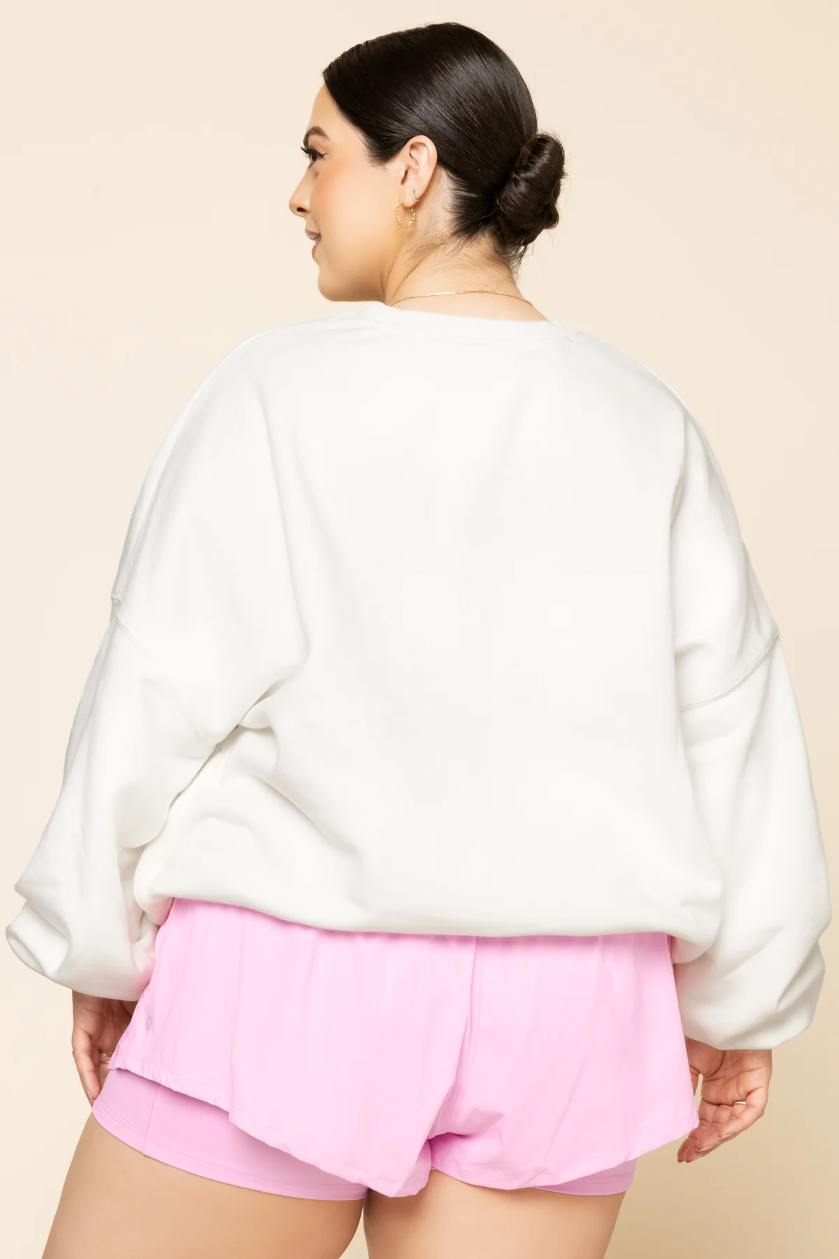POPFLEX® Cloud Crewneck Sweater - White - Image 4