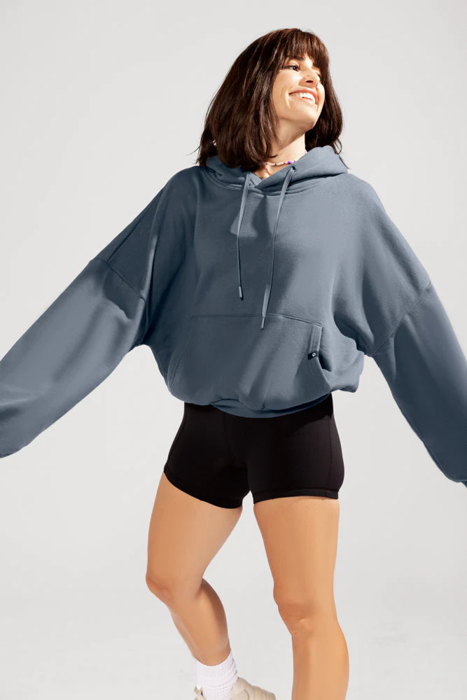 Pullover Cloud Hoodie - Denim Blue - Image 7
